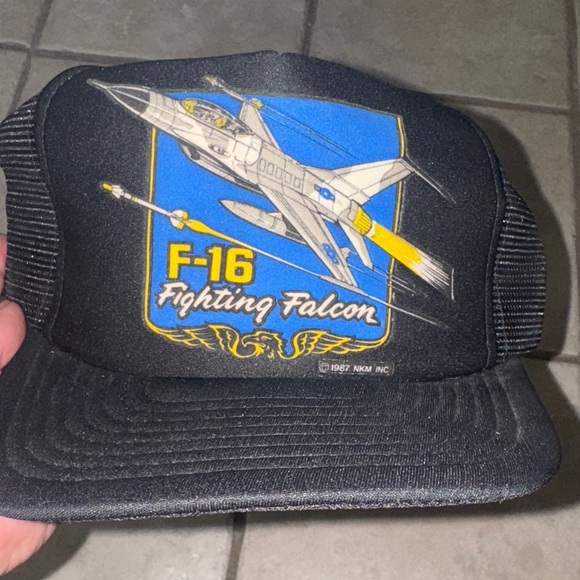 VINTAGE U.S. AIR FORCE F-16 FALCON 1987 - Picture 1 of 4